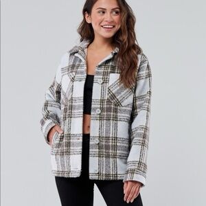 🍂Hollister plaid flannel